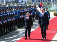 Vucic receives Uzbek president