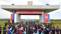 North Korea, Russia open first road bridge linking both countries