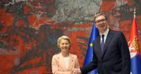 EU leaders condemn Serbia's funeral honors for Ratko Mladic, raising doubts over membership bid