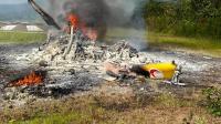Five feared dead after medical helicopter crashes at airport in Malaysia