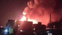 Huge blaze engulfs South Bend apartment complex under construction overnight