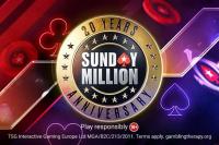 Belarusian Wins Sunday Million 20th Anniversary as Satellite Winners Shine