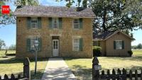 ​In 1867, a Kansas stonemason completed the Howe House after the Civil War delayed construction; 159 years later, the 17.42-acre farmstead is listed for $435,000
