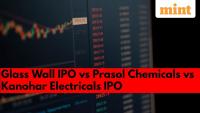 Current IPO GMPs: Open now - Kanohar Electricals vs Prasol Chemicals vs Glass Walls | Subscription status