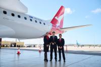 QantasLink’s first E190 touches down in Perth