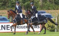 ‘You couldn’t write it!” Construction boss and eventer in showjumping dead heat at Hickstead
