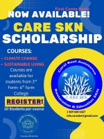 CARE SKN Expands  Scholarship  Program for Climate  Change  and  Sustainable Living  Diploma  Courses to 10 Students  Per  Course