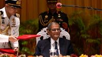 Bangladesh President calls for quickly resolving outstanding issues with India through talks
