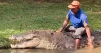 Zoo worker dragged into death roll and killed by crocodile after staff were filmed ‘taunting them’