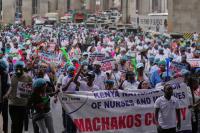 Kenya’s doctors threaten to join strike by nurses, citing increased workload in hospitals