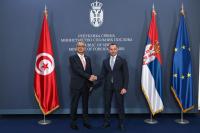 Jović Confers with State Secretary at Tunisia’s Ministry of Foreign Affairs