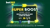 Club Brugge vs Aston Villa super boost: Get EVS on Jackson to have a shot on target with bet365
