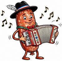 Sausages and Squeezeboxes Share the Spotlight at Slovenian Sausage Festival