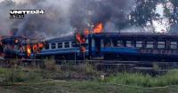 Russian Drones Hit Sumy Passenger Train, Then Strike Again as Firefighters Work
