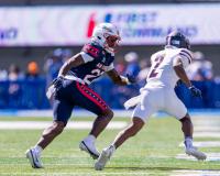 Air Force first-time starters look toward North Dakota State after initial wave of nerves, lessons