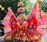 Junior Caribbean Carnival masqueraders celebrate rich cultural history with colorful costumes in Crown Heights