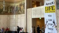 Activists protesting mining project detained at Oregon State Capitol