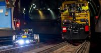 Red Bull Racing takes Title winning RB8 Formula 1 car underground on Madrid Metro