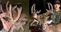 Tennessee College Student Arrows 160-Inch Velvet Buck After Class