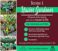 Union County Master Gardeners seek new members