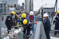 U.S., Republic of Korea Navies Undergo At-Sea Replenishment Training