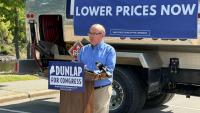 Dunlap highlights high home heating oil prices in Maine during 2nd CD race
