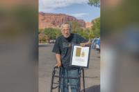 Lee Shenton honored with lifetime achievement award for Utah paleontology