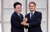 S. Korea and France sign 16 agreements and MOUs on defense, advanced tech