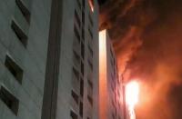 Major fire erupts at Surat textile market; over 20 fire tenders deployed, no casualties reported