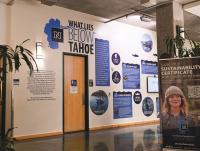 A new exhibition at the University of Nevada, Reno at Lake Tahoe reveals the ecosystems, environmental challenges and scientific discoveries hidden beneath one of the world’s most famous alpine lakes
