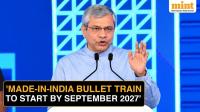 India's first indigenous bullet train to begin track tests by May-June next year