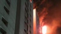 Massive fire engulfs Surat textile market; over 20 fire tenders deployed