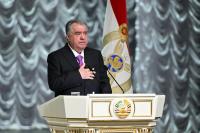 President Emomali Rahmon Participates in the Solemn Meeting Dedicated to the 35th Anniversary of the State Independence of the Republic of Tajikistan