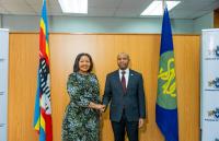 Minister Pholile meets SADC Secretariat