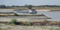 Inland waterway transport down by nearly 19 percent due to drought
