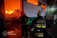 Russians struck Ukraine overnight