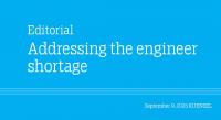 Addressing the engineer shortage
