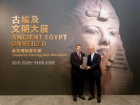Up to 600,000 visitors attended “Treasures from Egyptian Museums” exhibit in Hong Kong