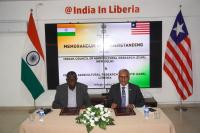 Liberia, India Seal Agric Research Deal