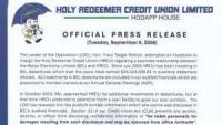HRCU Rejects Tracy Taegar-Panton’s Claims Over BEL Business Relationship
