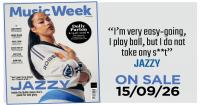 Jazzy covers the October edition of Music Week