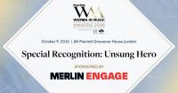 Merlin Engage to sponsor Women In Music Awards 2026
