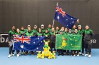 Australian blind tennis team shines at world championships