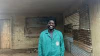 This engineering student built affordable 3-bedroom house using soil, plastic waste