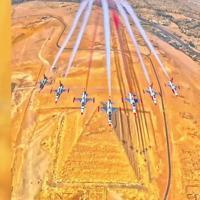 Turkish Stars soar over Egypt’s pyramids