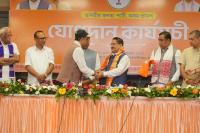‘Right person, right party’: BJP welcomes ex-Nagaon DC into fold ahead of bypoll