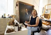 Baltimore art conservator gives gentle makeovers to 2 famous but aged Lincoln portraits