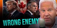 Glenn Beck RIPS reporter for baiting US admiral on Canada invasion, warns Canada is fighting the wrong war