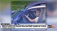 Vermont State Police seek suspect in Shaftsbury Elementary School theft