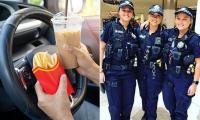 Queensland driver in big trouble with police after being caught eating and driving